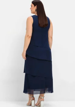 Abendkleid mit Pailletten