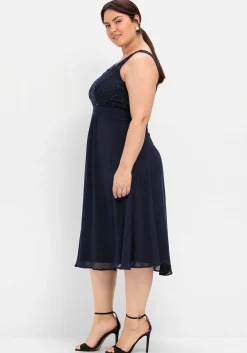 Abendkleid mit Spitze