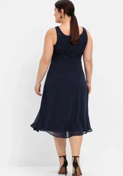 Abendkleid mit Spitze