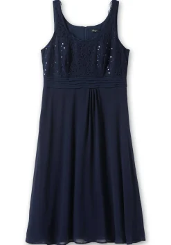 Abendkleid mit Spitze