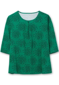 3/4-Arm-Shirt mit Konfetti-Print