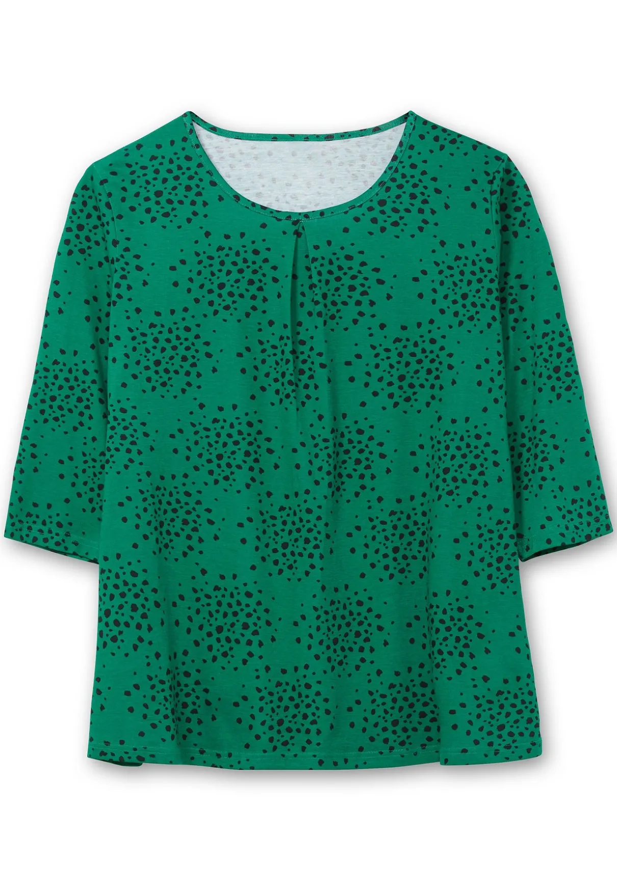 3/4-Arm-Shirt mit Konfetti-Print