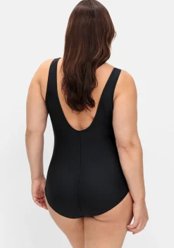 Badeanzug mit Blumenprint, stark formend