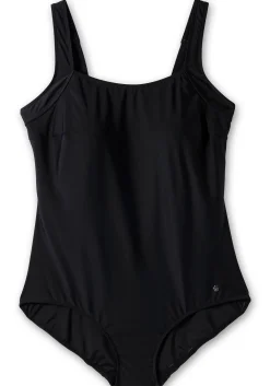 Badeanzug mit raffiniertem Rückenausschnitt