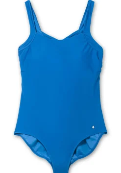 Badeanzug mit tiefem Rückenausschnitt