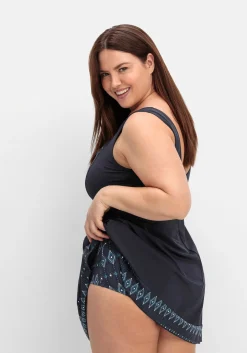 Badekleid mit fixiertem Slip und wattierte Softcups