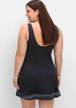 Badekleid mit fixiertem Slip und wattierte Softcups