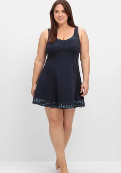 Badekleid mit fixiertem Slip und wattierte Softcups