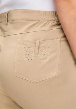 Bengalin-Hose mit seitlichem Dehnbund