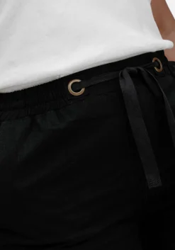 Bermudas im Leinen-Mix, mit Gummibund