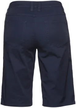 Bermudas in 5-Pocket-Form, aus Baumwoll-Twill