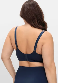 Bügel-BH mit floraler Spitze und seitlichen Stützen