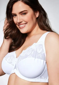 Bügel-BH mit leicht transparenter Spitze