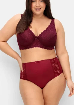 Bügel-BH mit Spitze und breiten Trägern