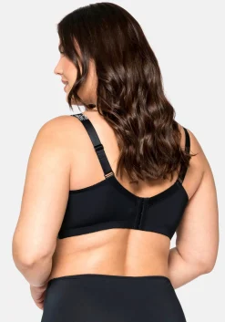 Bügel-BH mit Stickereispitze und Mesh-Einsätzen