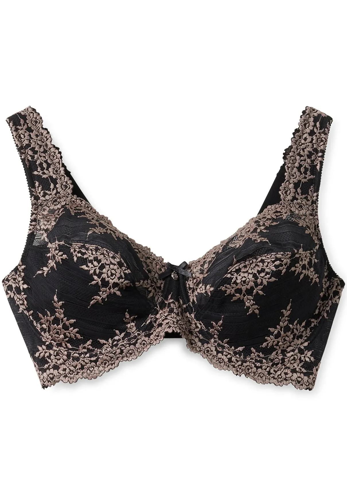 Bügel-BH mit Stickereispitze und Mesh-Einsätzen