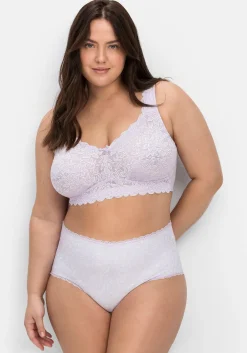 BH ohne Bügel aus dekorativer Vollspitze