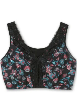 BH ohne Bügel in Bustier-Form, mit Spitzenborte