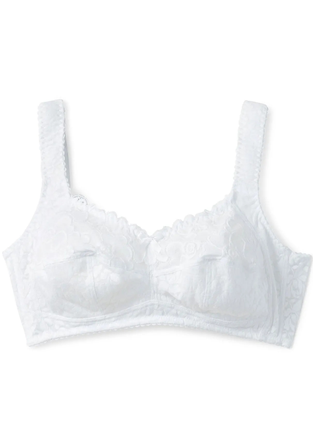 BH ohne Bügel mit leicht transparenter Spitze