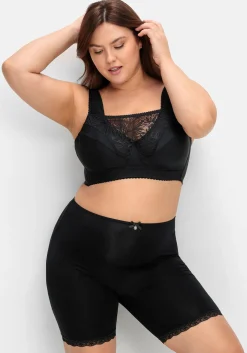 BH ohne Bügel, mit Spitzeneinsatz