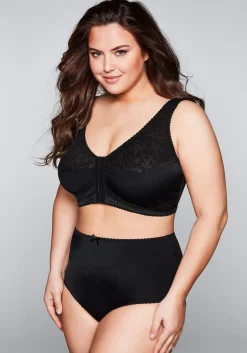 BH ohne Bügel mit Vorderverschluss