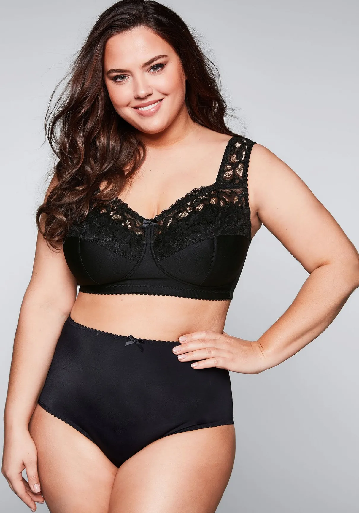 BH ohne Bügel mit wattierten Cups