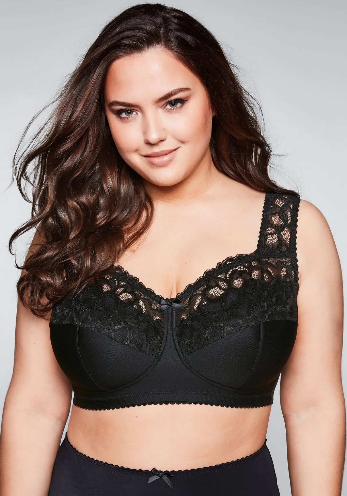 BH ohne Bügel mit wattierten Cups