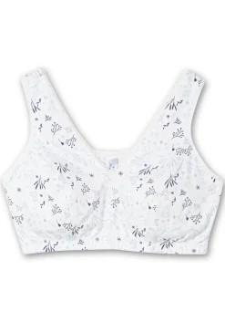 BH-Bustier ohne Bügel, mit Blumenmuster