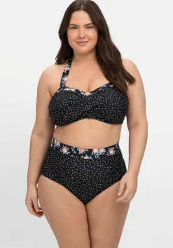 Bikinihose in hohem Schnitt, mit Shaping-Einsatz