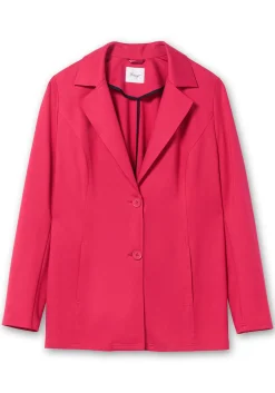 Blazer aus Milano-Ripp, mit Reverskragen