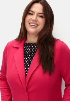 Blazer aus Milano-Ripp, mit Reverskragen