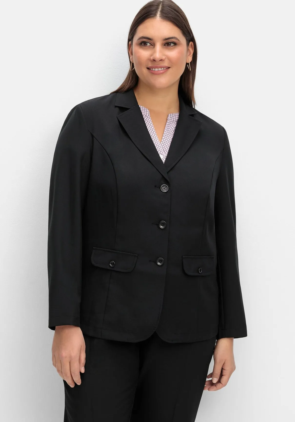 Blazer in klassischer Form