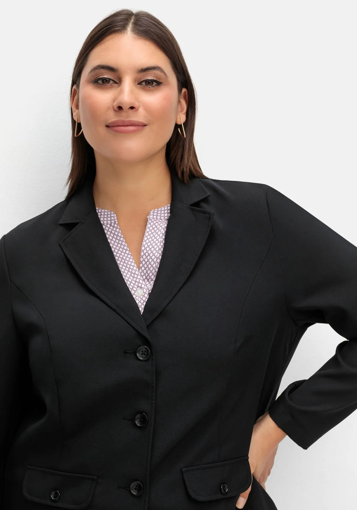 Blazer in klassischer Form