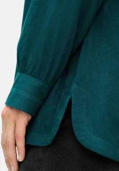 Bluse aus weich fließendem Viskose-Twill