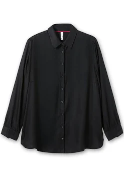 Bluse aus weich fließendem Viskose-Twill