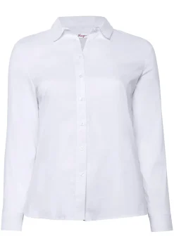 Bluse in leicht tailliertem Schnitt, mit Stretchanteil