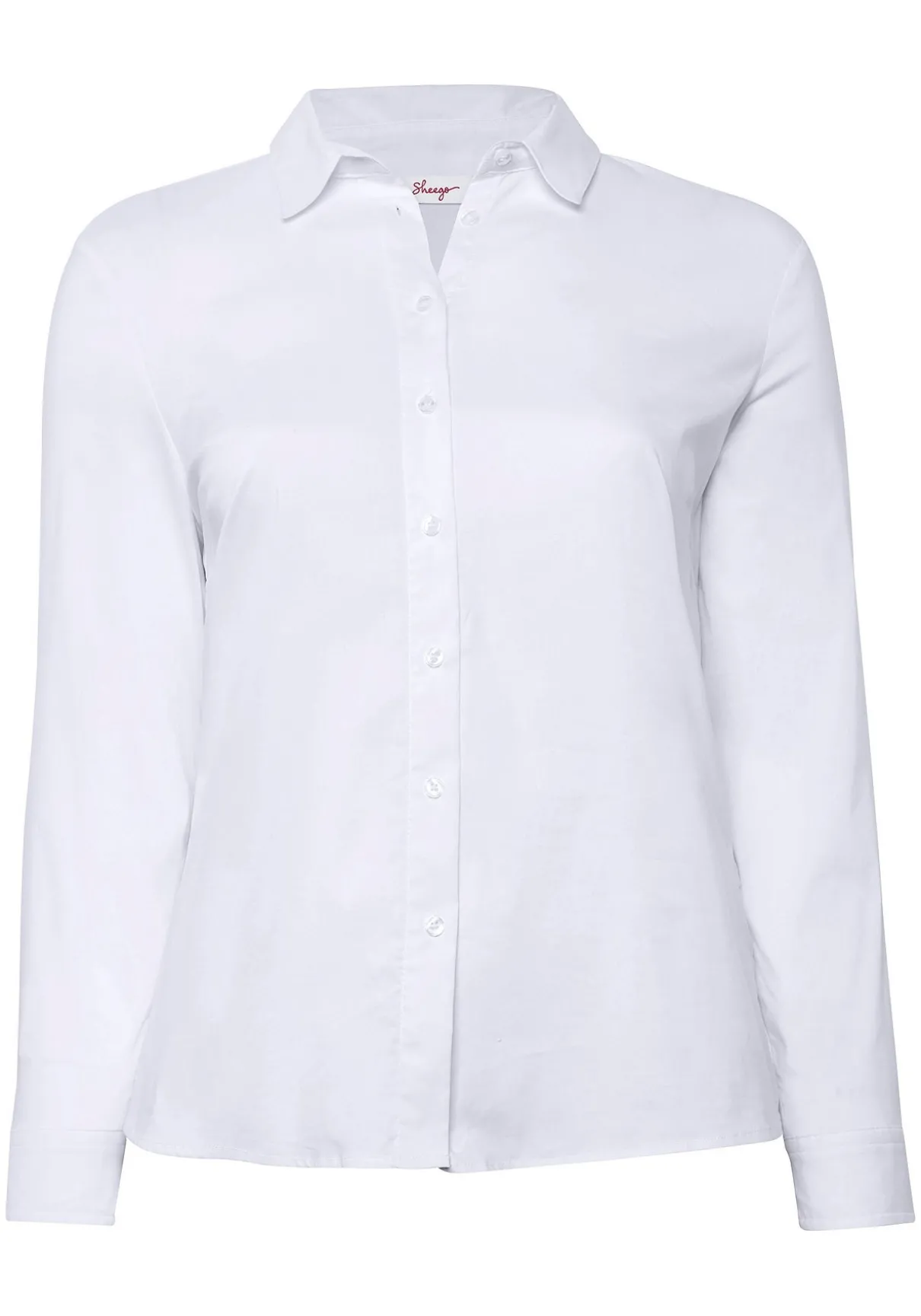 Bluse in leicht tailliertem Schnitt, mit Stretchanteil