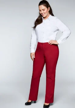 Bluse in leicht tailliertem Schnitt, mit Stretchanteil