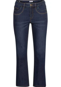 Bootcut Jeans mit innen regulierbarer Bundweite