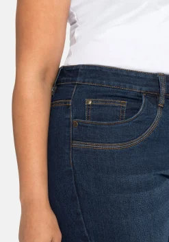 Bootcut Jeans mit innen regulierbarer Bundweite