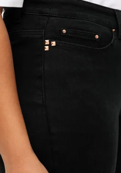 Bootcut Stretch-Jeans mit Bodyforming-Effekt