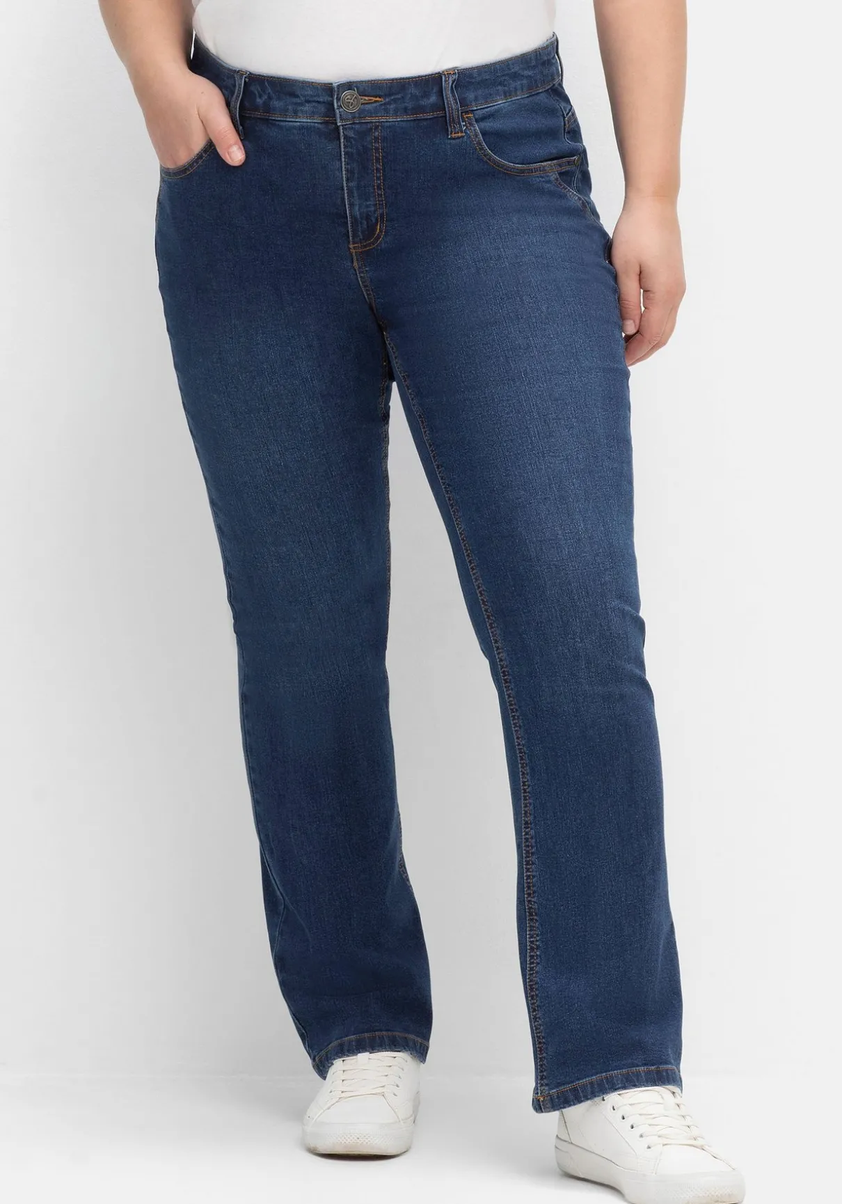 Bootcut-Jeans in Curvy-Schnitt SUSANNE