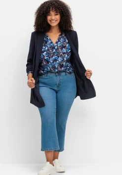 Bootcut-Jeans in 7/8-Länge, Curvy-Schnitt VERENA