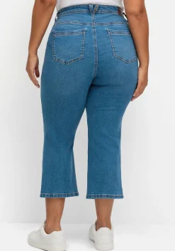 Bootcut-Jeans in 7/8-Länge, Curvy-Schnitt VERENA