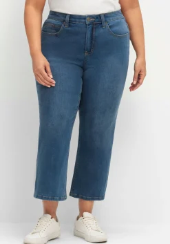 Bootcut-Jeans in 7/8-Länge, mit Bodyforming-Effekt