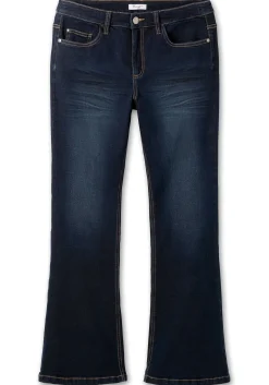 Bootcut-Jeans mit 3D-Catfaces