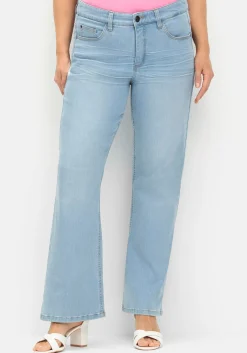 Bootcut-Jeans mit 3D-Catfaces