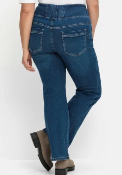 Bootcut-Jeans mit hohem Bund, im Curvy-Schnitt ANNE