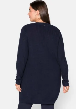 Cardigan aus Grobstrick, in offener Form