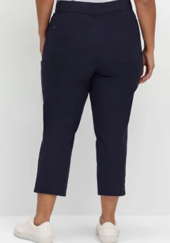 Cargohose in 7/8-Länge, mit Teilgummibund